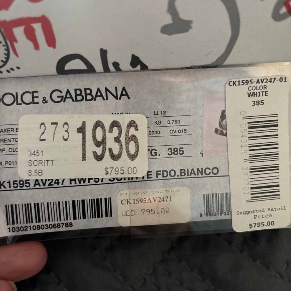 Dolce & Gabbana sneakers - Picture 3 of 10